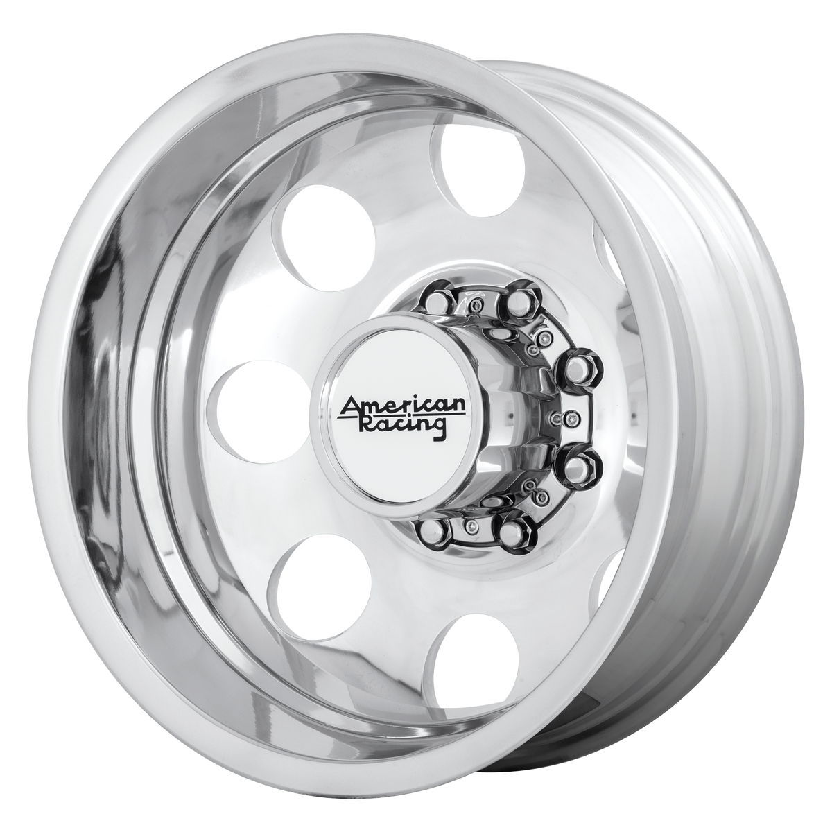 American Racing AR204 BAJA DUALLY – 17X6 – 8X165.1 – -134 mm – POLISHED