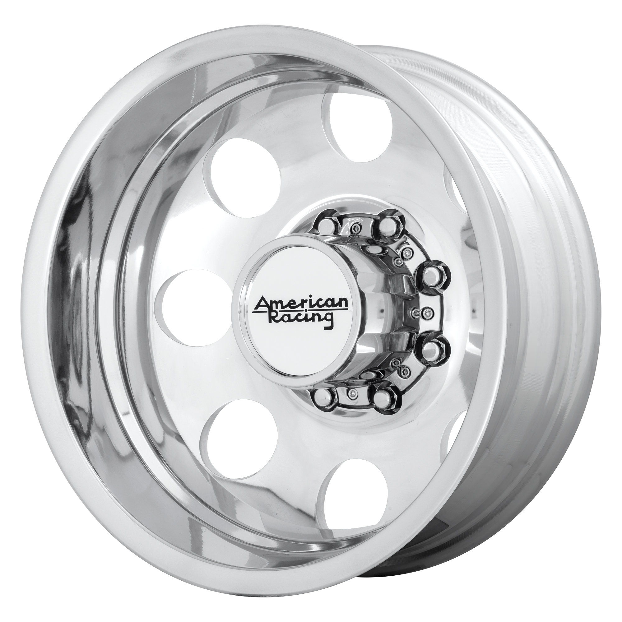 American Racing AR204 BAJA DUALLY – 17X6 – 8X165.1 – -134 mm – POLISHED