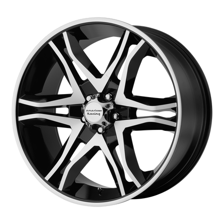 American Racing AR893 MAINLINE – 17X8 – 6X139.7 – 25 mm – GLOSS BLACK MACHINED