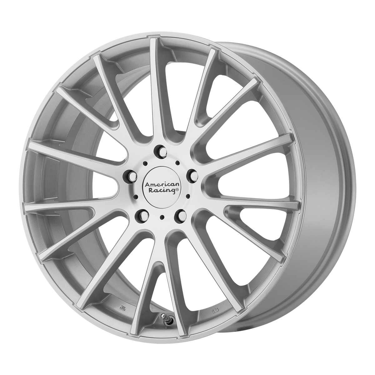 American Racing AR904 – 16X7 – 5X114.3 – 40 mm – SILVER MACHINED