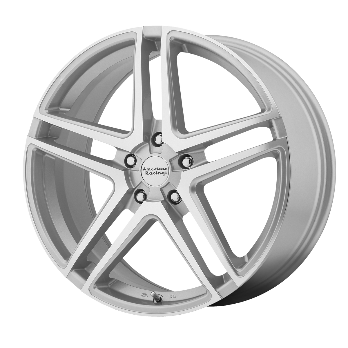 American Racing AR907 – 16X7 – 5X115 – 40 mm – SILVER MACHINED