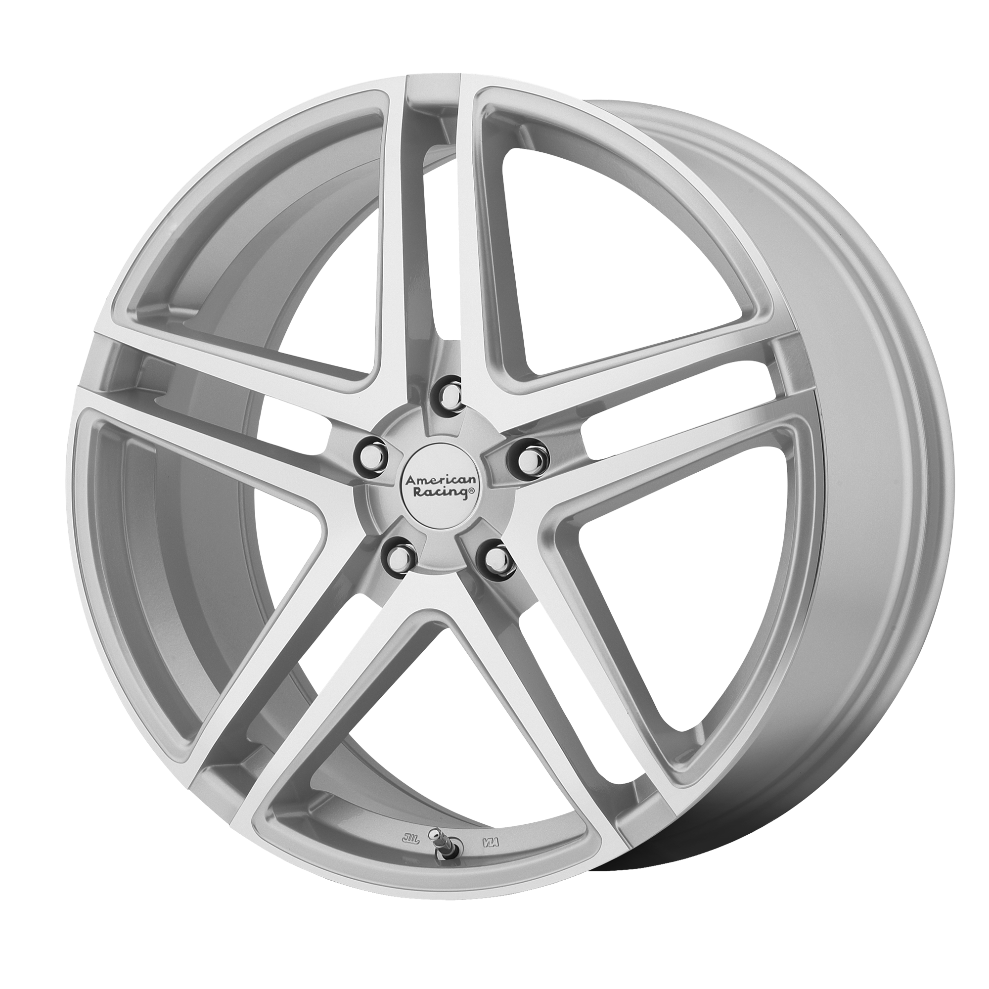 American Racing AR907 – 16X7 – 5X115 – 40 mm – SILVER MACHINED