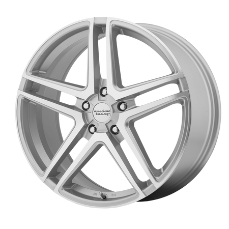 American Racing AR907 – 16X7 – 5X115 – 40 mm – SILVER MACHINED