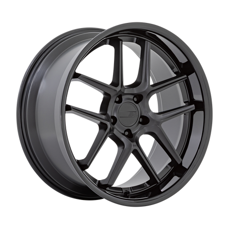American Racing AR942 BISHOP – 20X11 – 5X115 – -6 mm – MATTE BLACK W/ GLOSS BLACK LIP