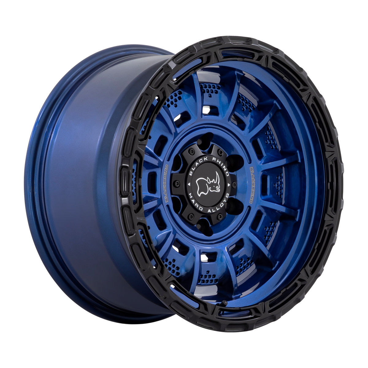 Black Rhino Hard Alloys LEGION – 20X10 – 6X135 – -18 mm – COBALT BLUE W/ BLACK LIP