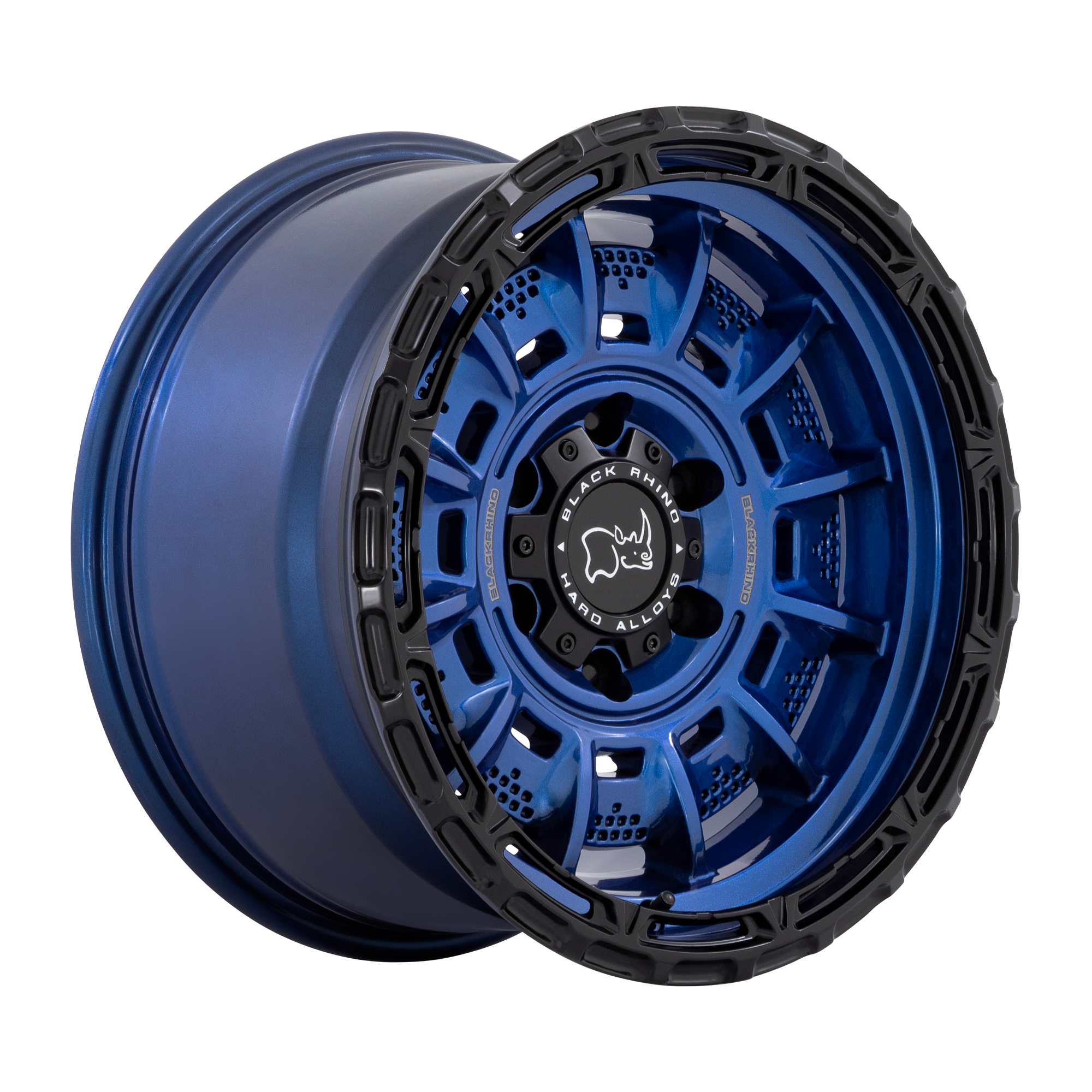 Black Rhino Hard Alloys LEGION – 20X10 – 6X135 – -18 mm – COBALT BLUE W/ BLACK LIP
