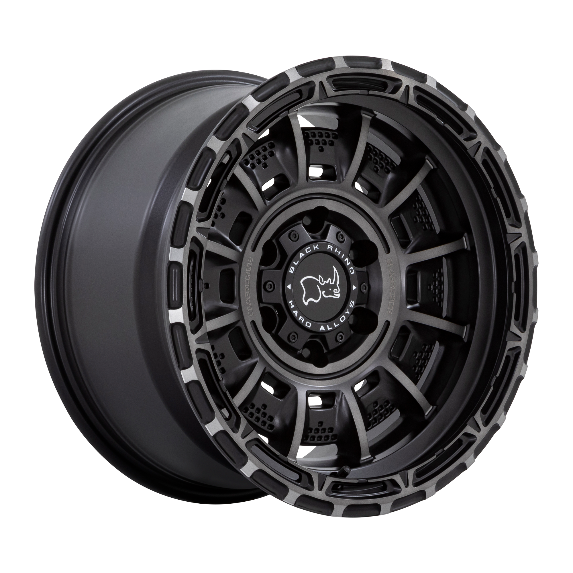 Black Rhino Hard Alloys LEGION – 20X10 – 5X127 – -18 mm – MATTE BLACK GRAY TINT