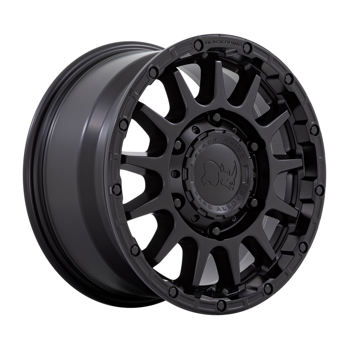 Black Rhino Hard Alloys SEQUOIA – 16X8 – 5X130 – 38 mm – MATTE BLACK