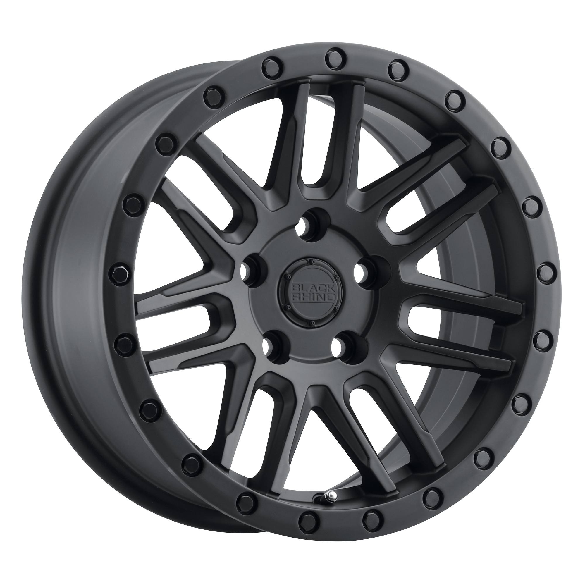 Black Rhino Hard Alloys ARCHES – 20X9.5 – 6X114.3 – 12 mm – MATTE BLACK