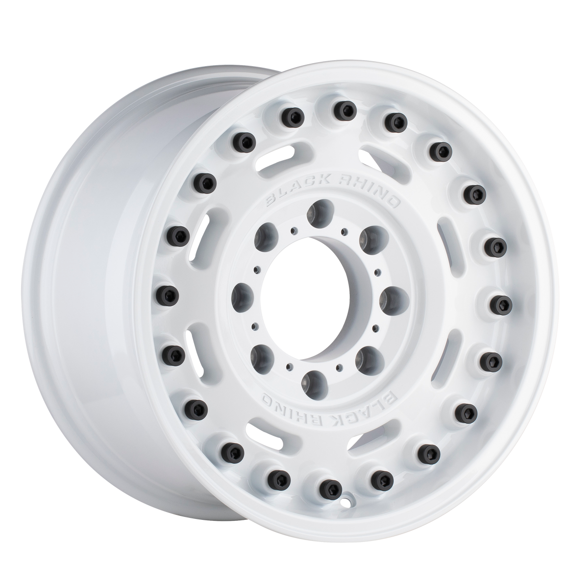 Black Rhino Hard Alloys AXLE – 17X9.5 – 6X139.7 – -18 mm – GLOSS WHITE
