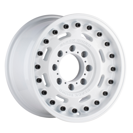 Black Rhino Hard Alloys AXLE – 17X9.5 – 6X139.7 – -18 mm – GLOSS WHITE