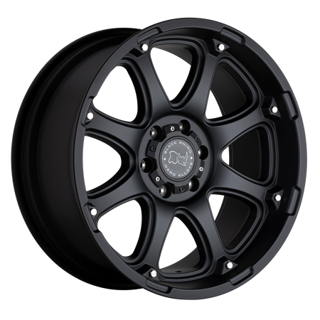 Black Rhino Hard Alloys GLAMIS – 20X9 – 5X127 – -12 mm – MATTE BLACK