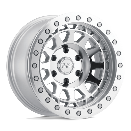 Black Rhino Hard Alloys PRIMM – 17X9 – 8X170 – 0 mm – SILVER W/ MIRROR FACE MACH RG