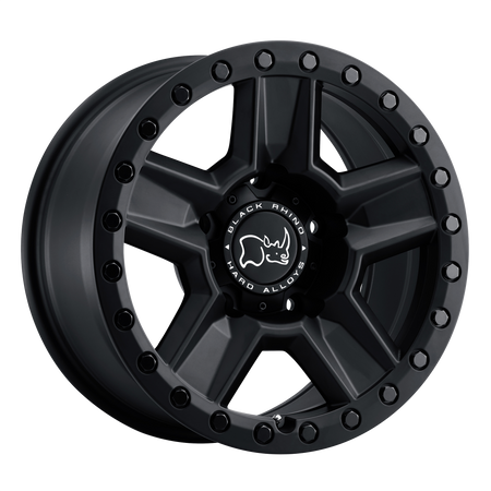 Black Rhino Hard Alloys RAVINE – 20X9 – 6X139.7 – 12 mm – MATTE BLACK