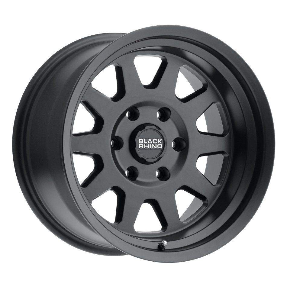 Black Rhino Hard Alloys STADIUM – 17X8.5 – 6X139.7 – 0 mm – MATTE BLACK