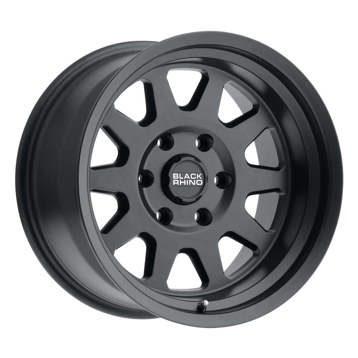 Black Rhino Hard Alloys STADIUM – 17X8.5 – 5X150 – 10 mm – MATTE BLACK