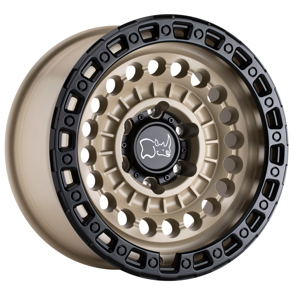 Black Rhino Hard Alloys SENTINEL – 20X9.5 – 6X114.3 – 12 mm – DESERT SAND W/ BLACK RING