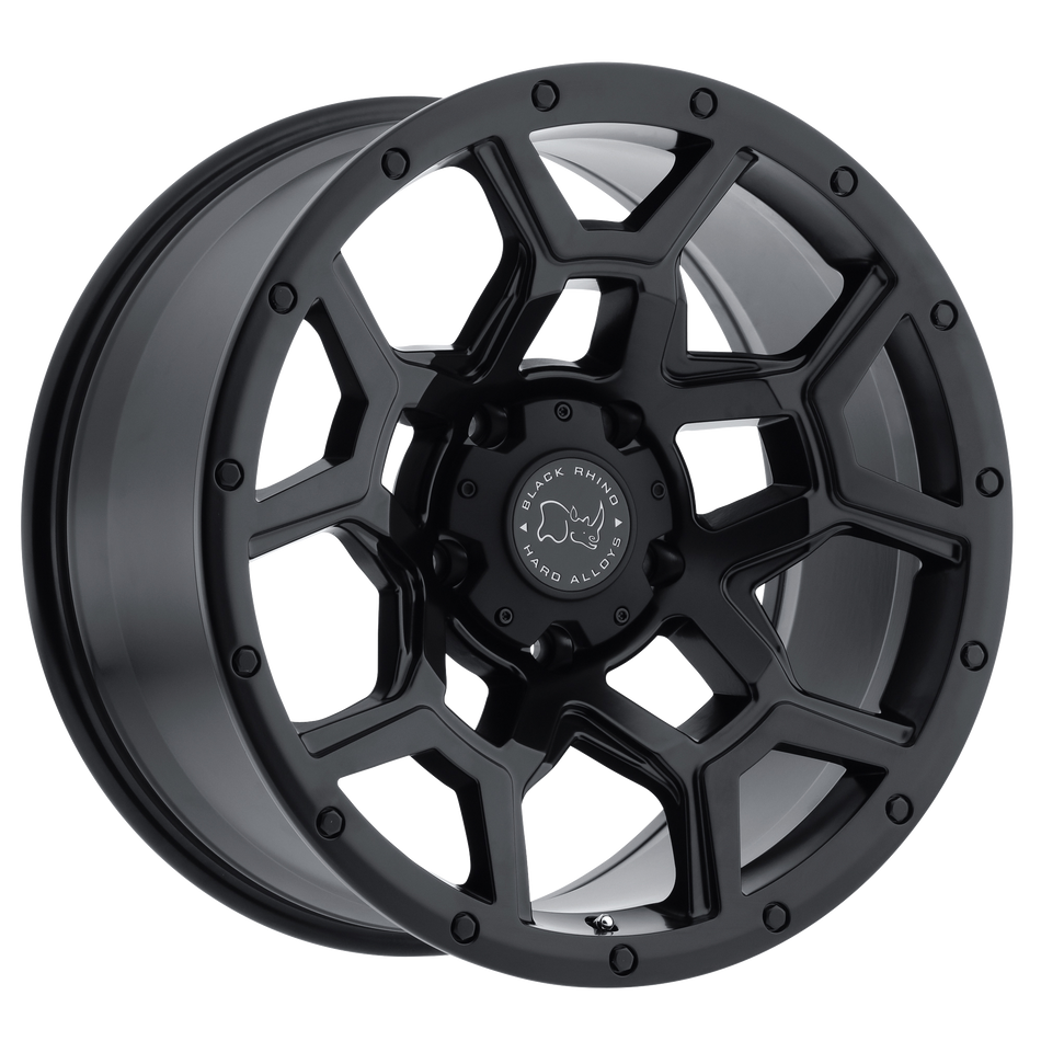 Black Rhino Hard Alloys OVERLAND – 20X9.5 – 5X127 – -18 mm – MATTE BLACK