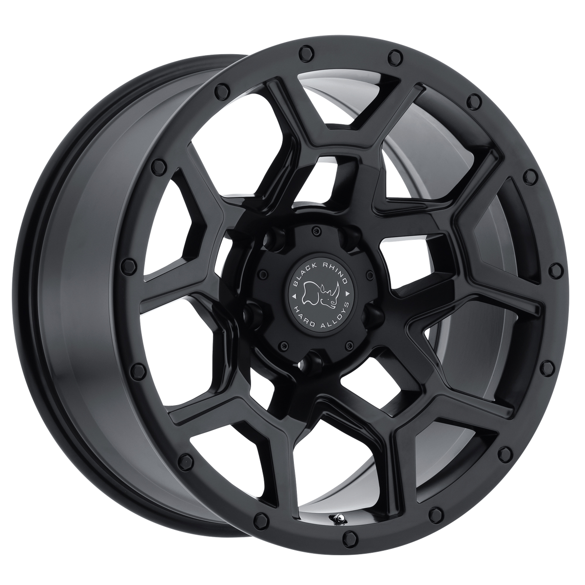 Black Rhino Hard Alloys OVERLAND – 17X8 – 5X120 – 35 mm – MATTE BLACK