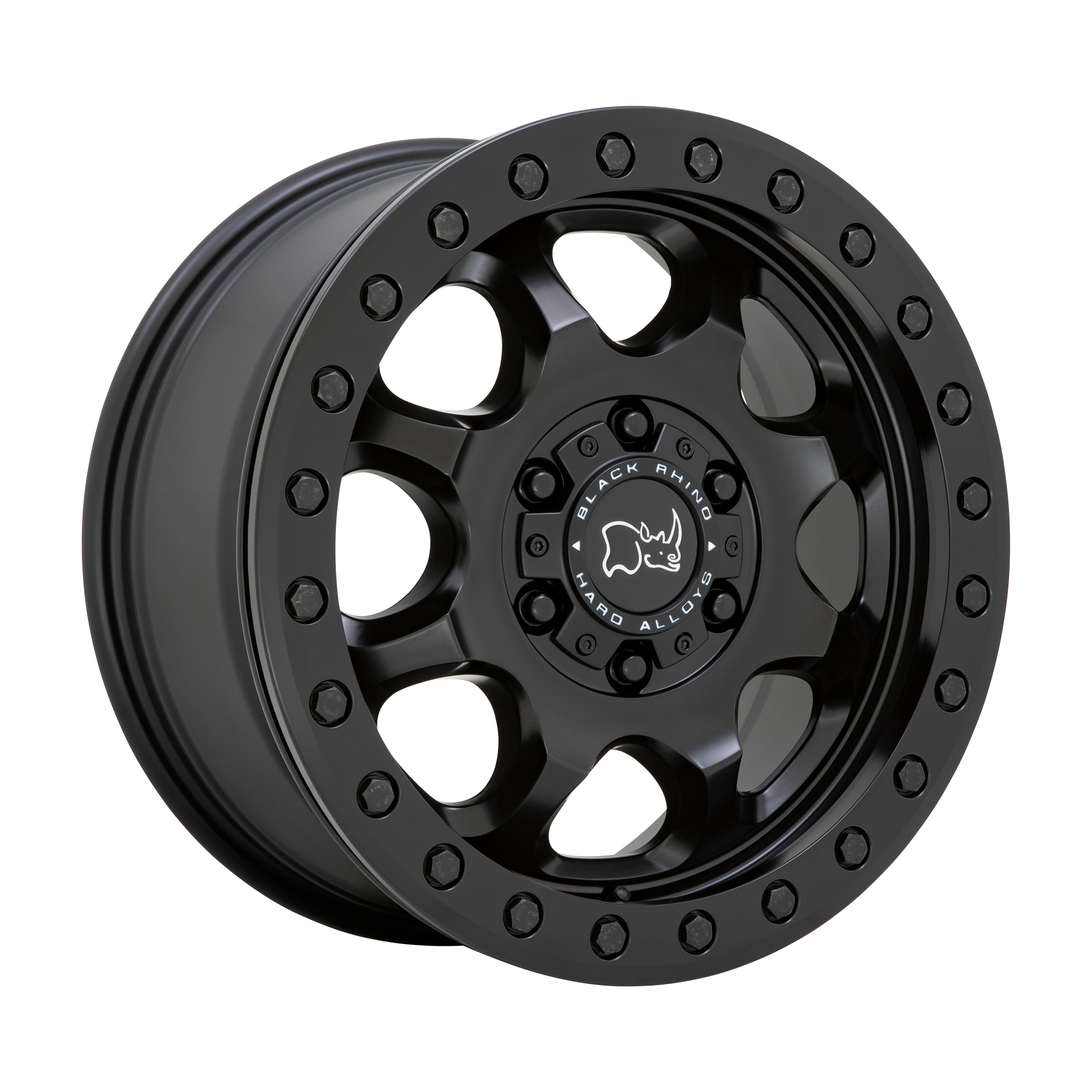 Black Rhino Hard Alloys VENTURE BEADLOCK – 17X8 – 6X130 – 38 mm – MATTE BLACK