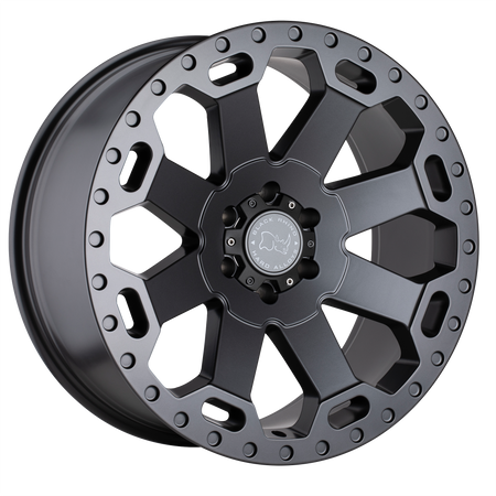 Black Rhino Hard Alloys WARLORD – 20X9 – 6X135 – 12 mm – MATTE GUNMETAL