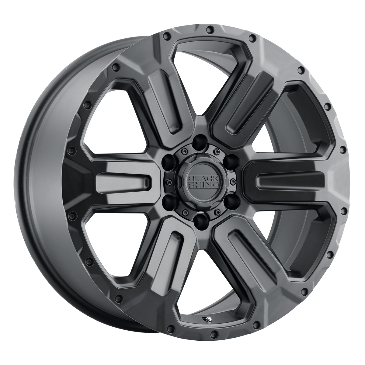 Black Rhino Hard Alloys WANAKA – 20X9 – 6X139.7 – 12 mm – MATTE BLACK