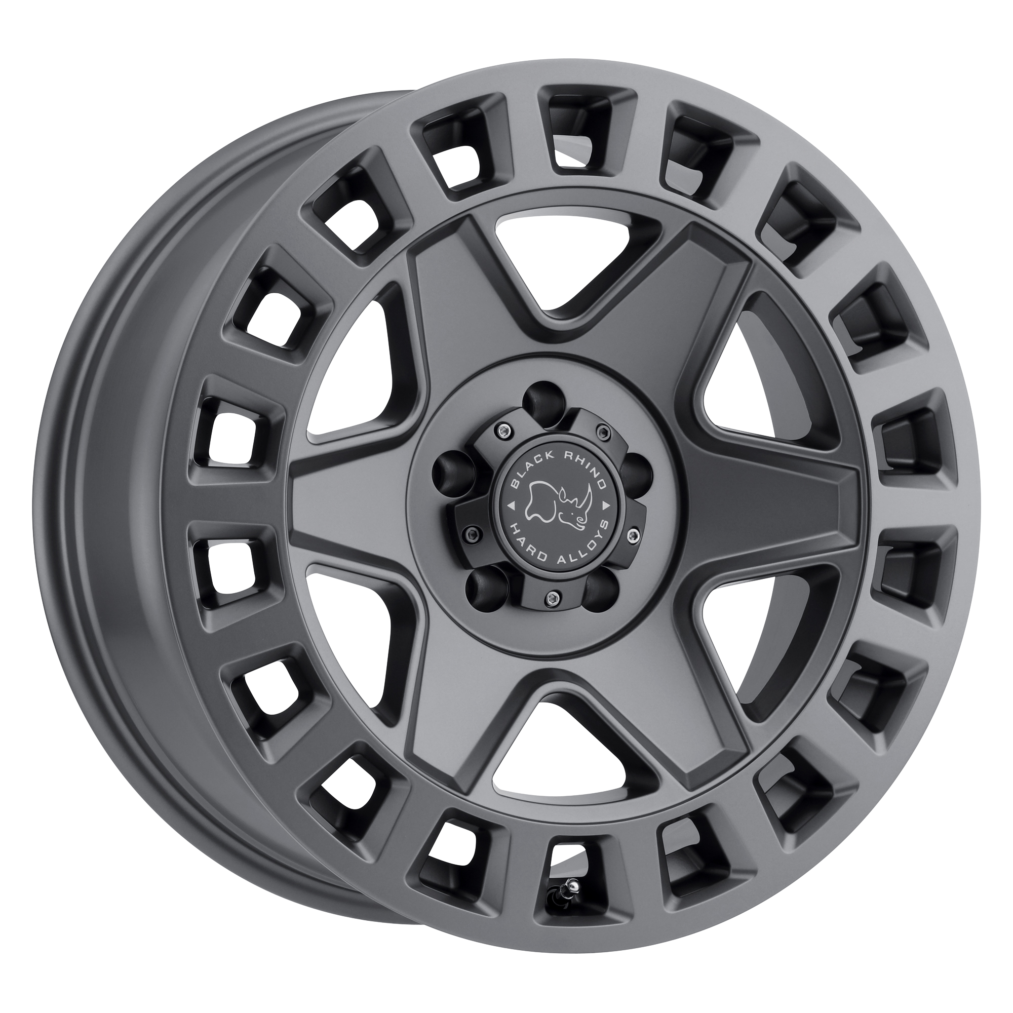 Black Rhino Hard Alloys YORK – 17X8 – 5X120 – 35 mm – MATTE GUNMETAL