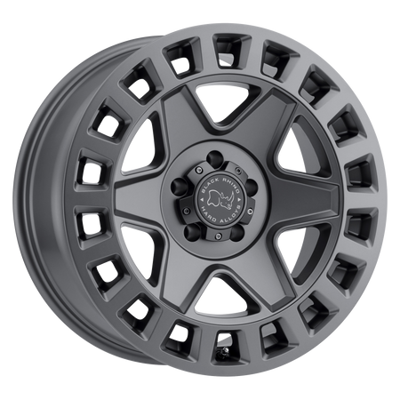 Black Rhino Hard Alloys YORK – 17X8 – 5X120 – 35 mm – MATTE GUNMETAL