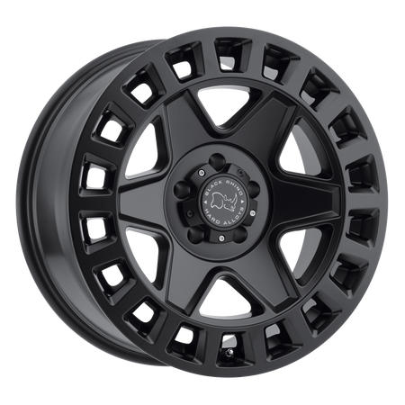 Black Rhino Hard Alloys YORK – 17X9 – 6X139.7 – -12 mm – MATTE BLACK