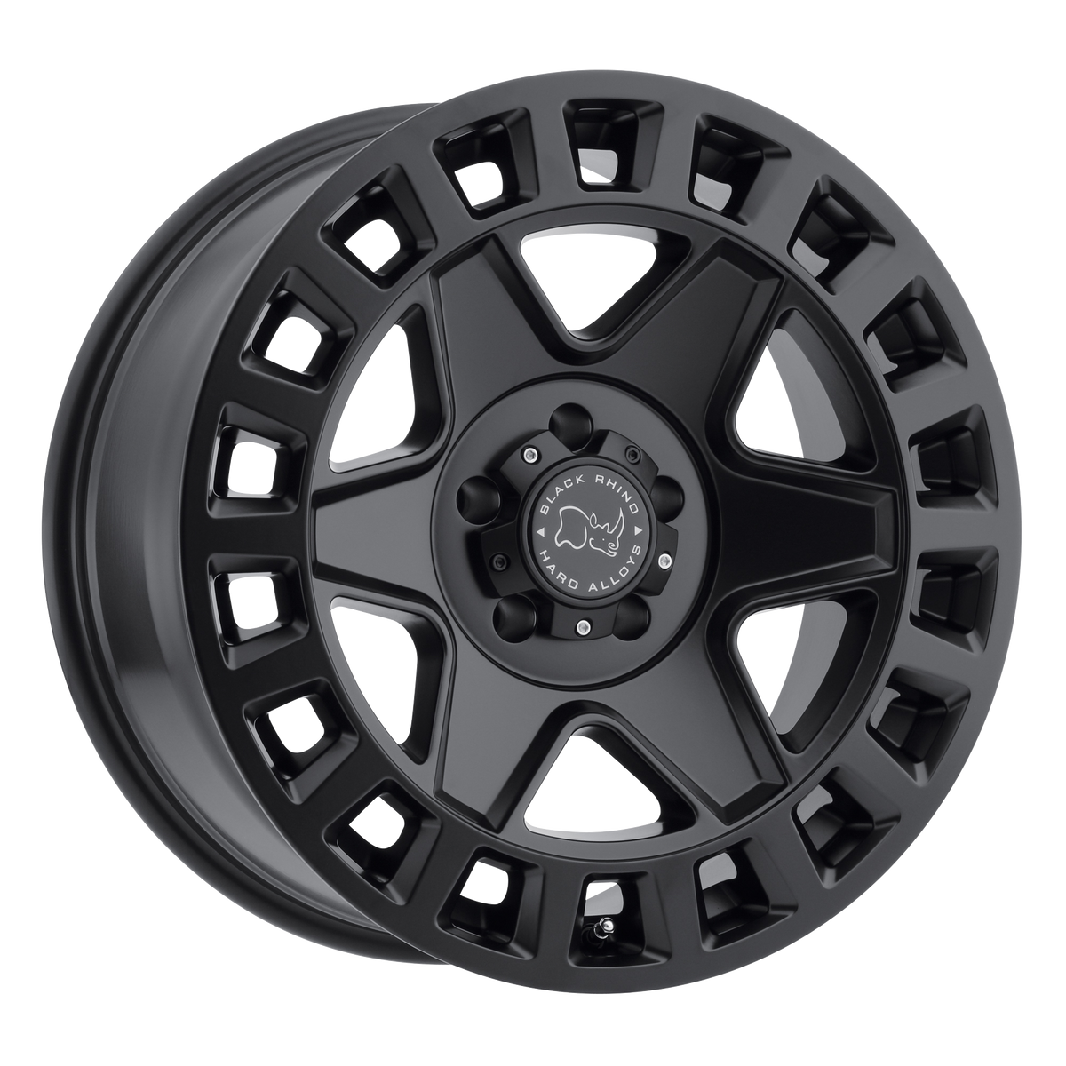 Black Rhino Hard Alloys YORK – 17X8 – 5X114.3 – 35 mm – MATTE BLACK