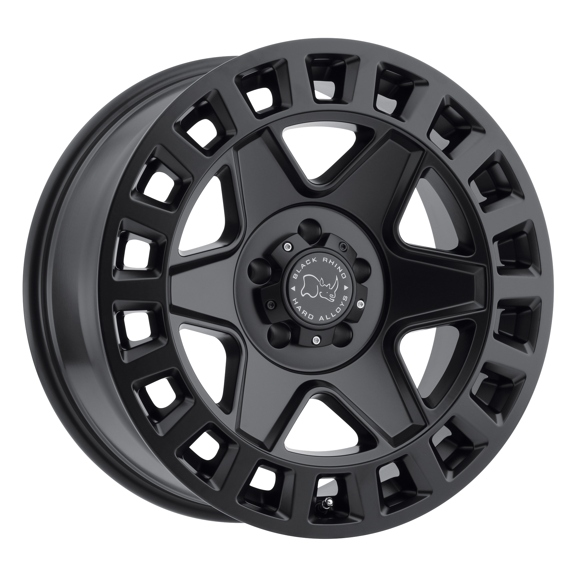Black Rhino Hard Alloys YORK – 17X8 – 5X114.3 – 35 mm – MATTE BLACK