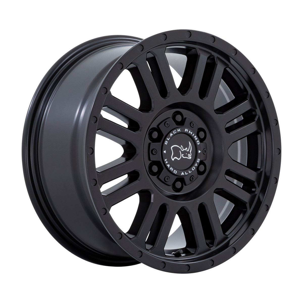 Black Rhino Hard Alloys YELLOWSTONE – 16X8 – 5X160 – 45 mm – MATTE BLACK