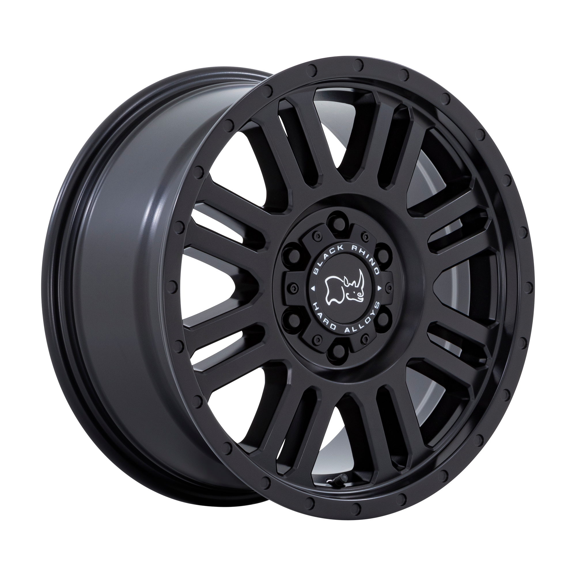 Black Rhino Hard Alloys YELLOWSTONE – 16X8 – 5X160 – 45 mm – MATTE BLACK