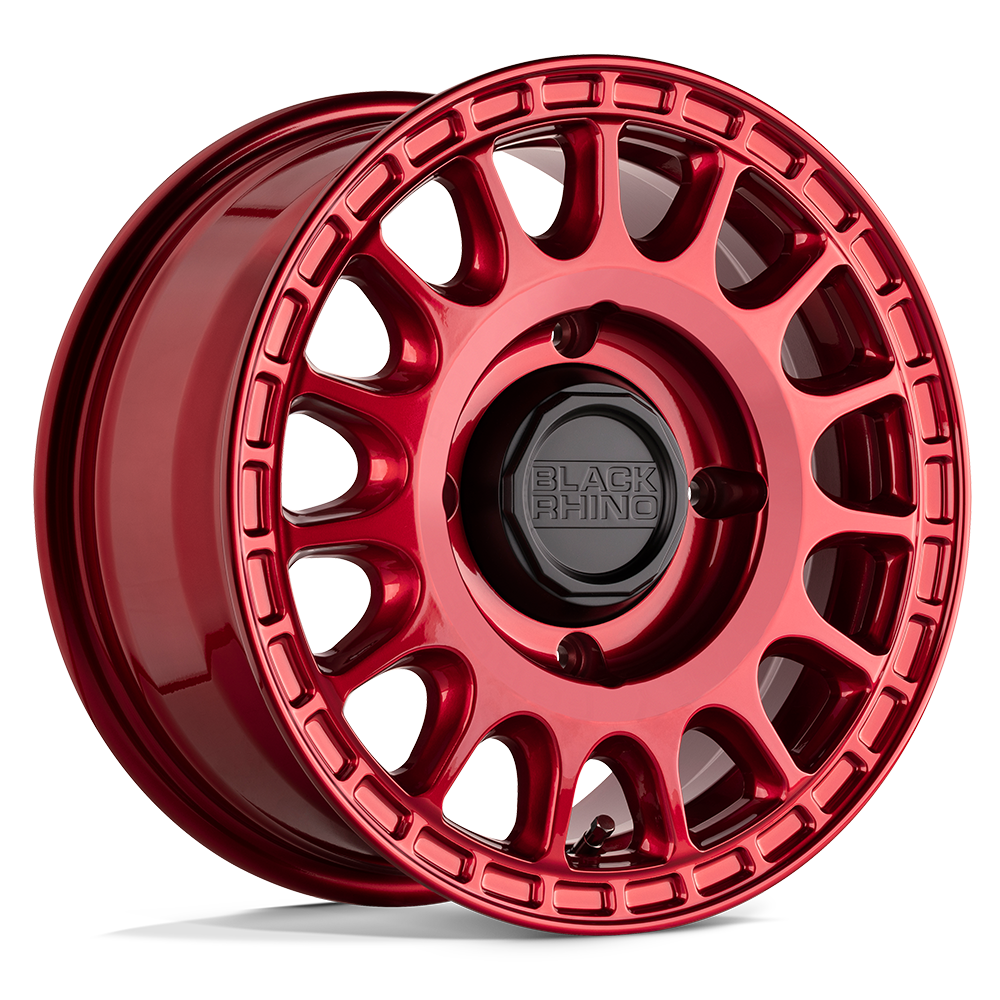 Black Rhino Hard Alloys - UTV SANDSTORM UTV – 15X7 – 4X110 – 51 mm – CANDY RED
