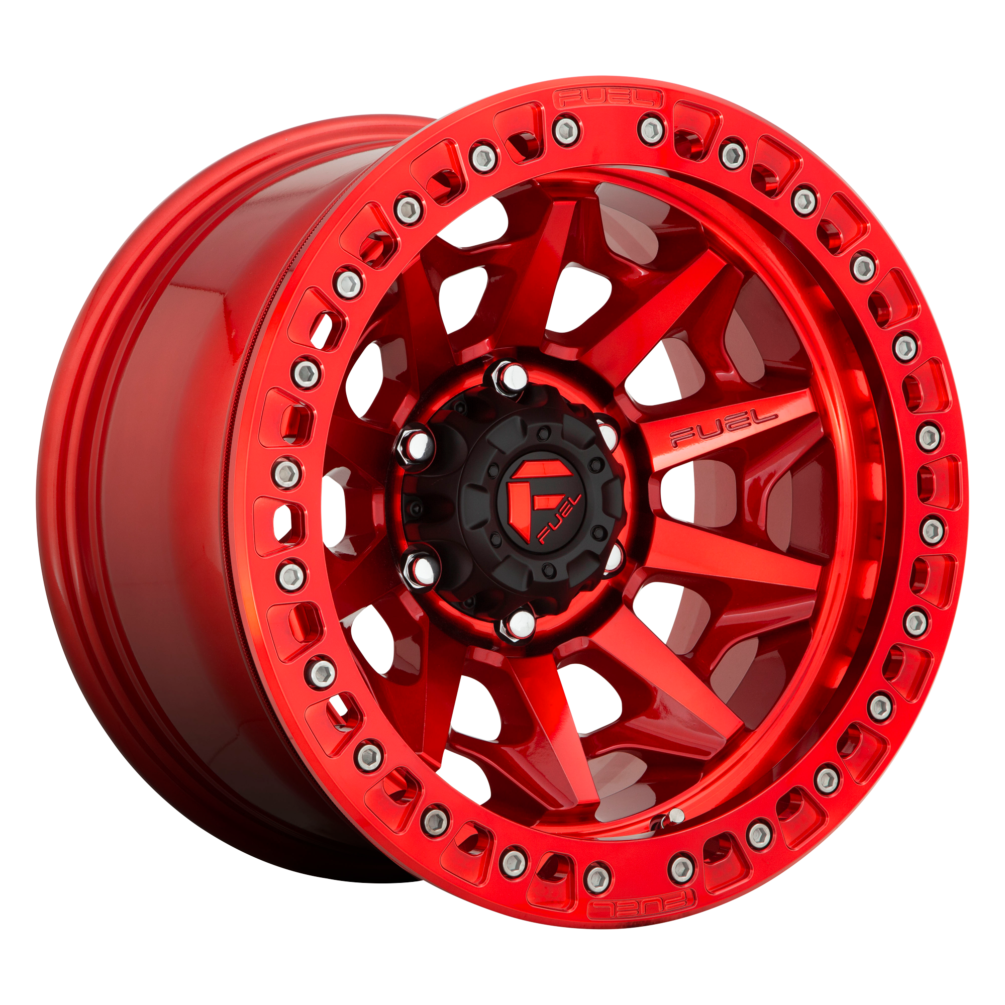 Fuel 1PC D113 COVERT BEADLOCK – 17X9 – 6X139.7 – -15 mm – CANDY RED