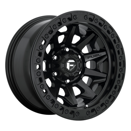 Fuel 1PC D114 COVERT BEADLOCK – 17X9 – 5X127 – -15 mm – MATTE BLACK