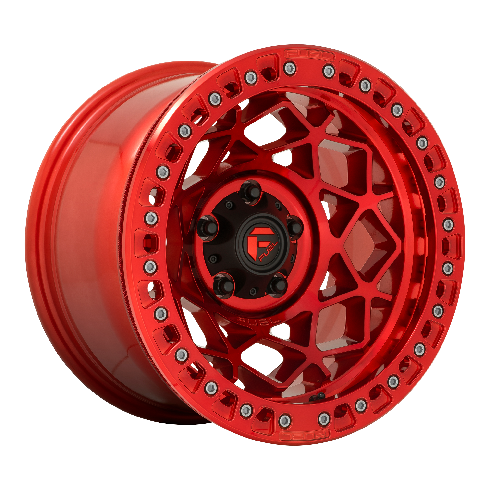 Fuel 1PC D121 UNIT BEADLOCK – 17X9 – 5X127 – -15 mm – CANDY RED