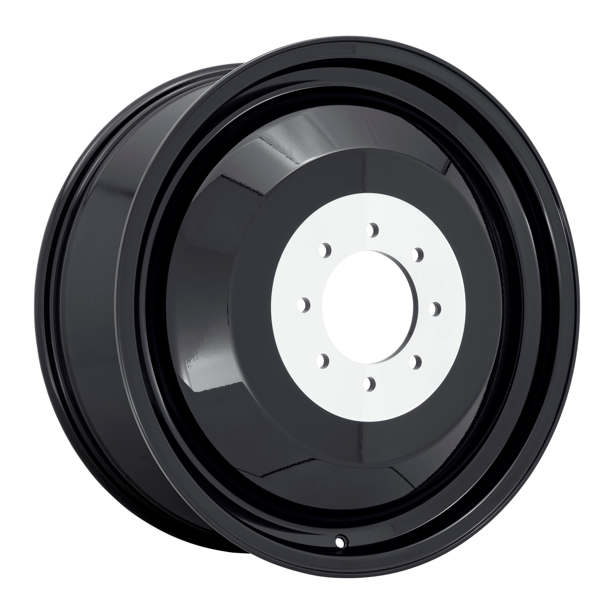 Fuel 1PC D500 DUALLY INNER – 24X8.25 – 8X210 – 97 mm – GLOSS BLACK