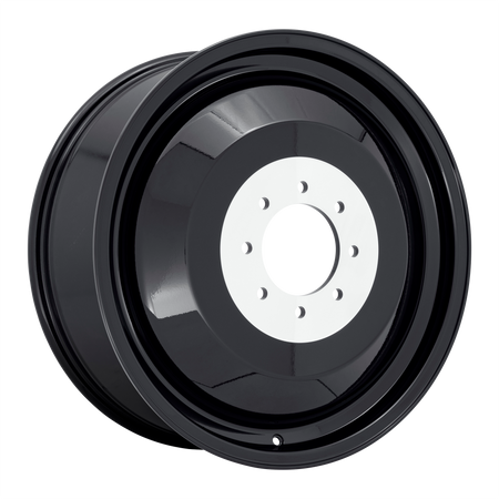Fuel 1PC D500 DUALLY INNER – 24X8.25 – 8X210 – 97 mm – GLOSS BLACK