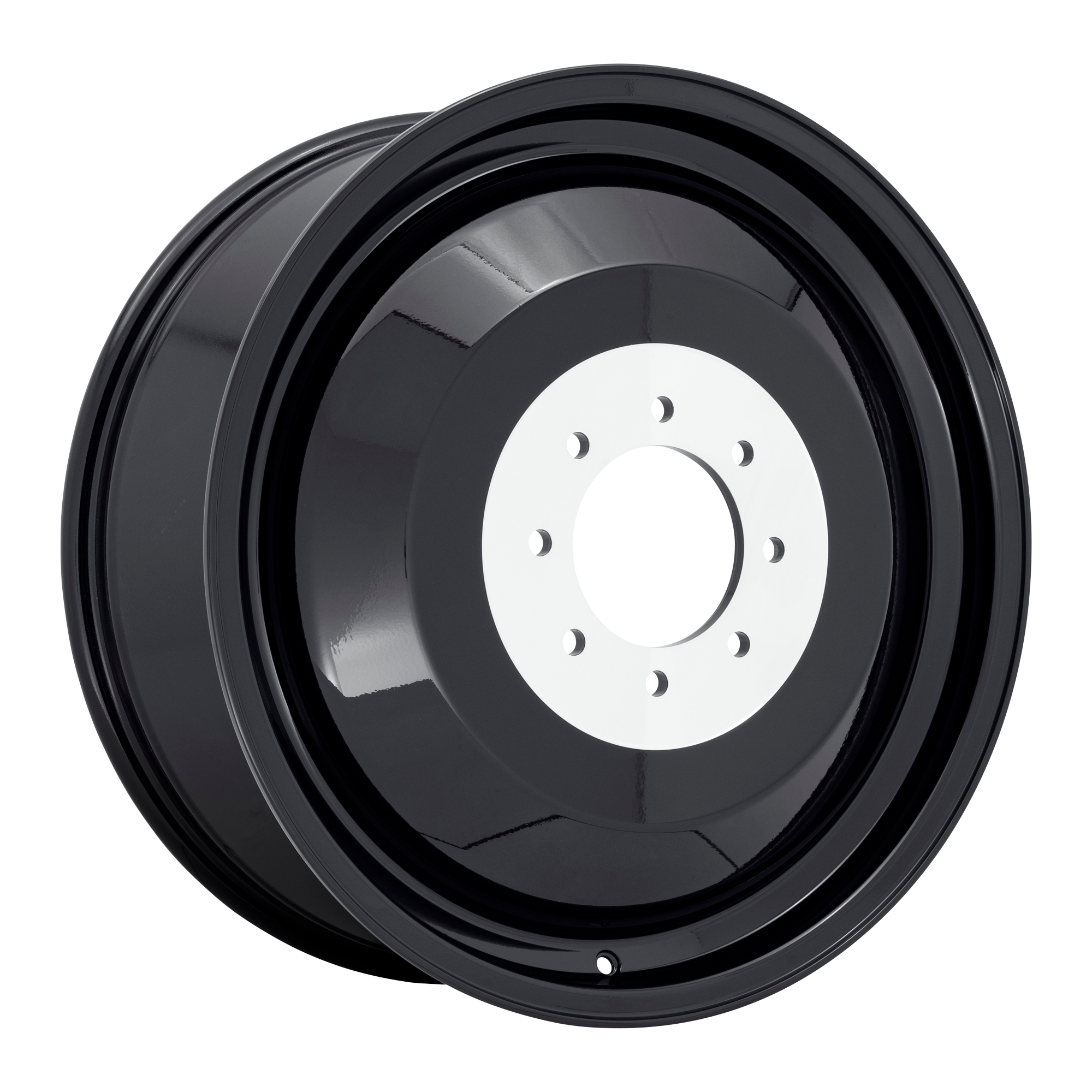 Fuel 1PC D500 DUALLY INNER – 24X8.25 – 10X225 – 118 mm – GLOSS BLACK