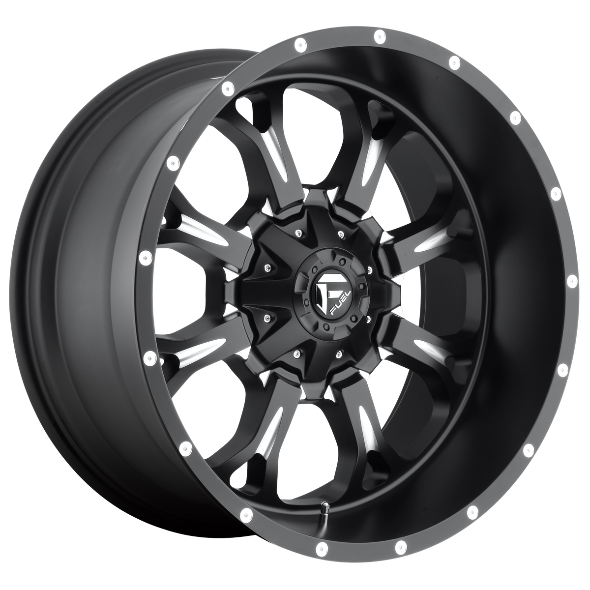 Fuel 1PC D517 KRANK – 18X9 – 8X180 – 20 mm – MATTE BLACK MILLED