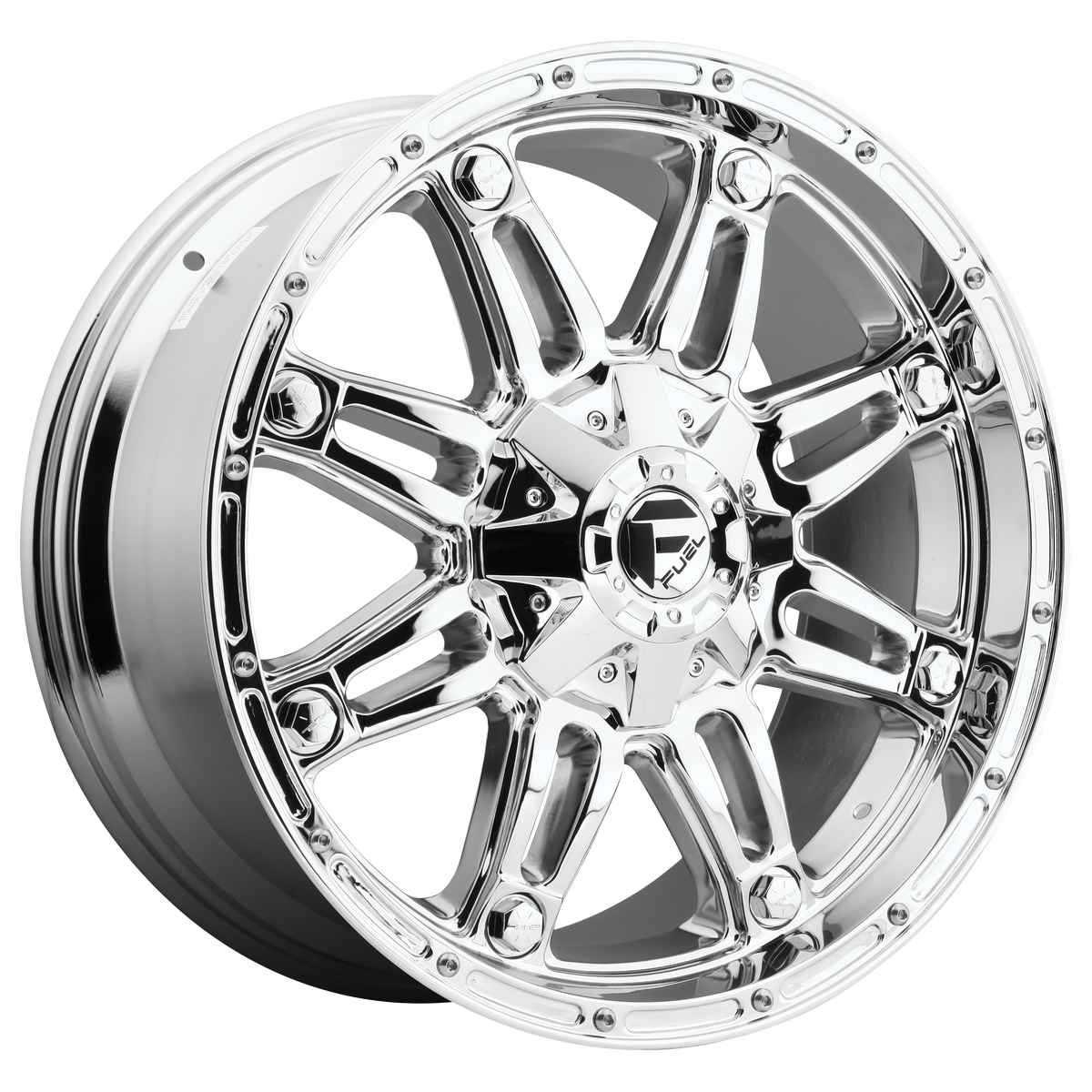 Fuel 1PC D530 HOSTAGE – 17X9 – 5X114.3/5X127 – 1 mm – CHROME PLATED