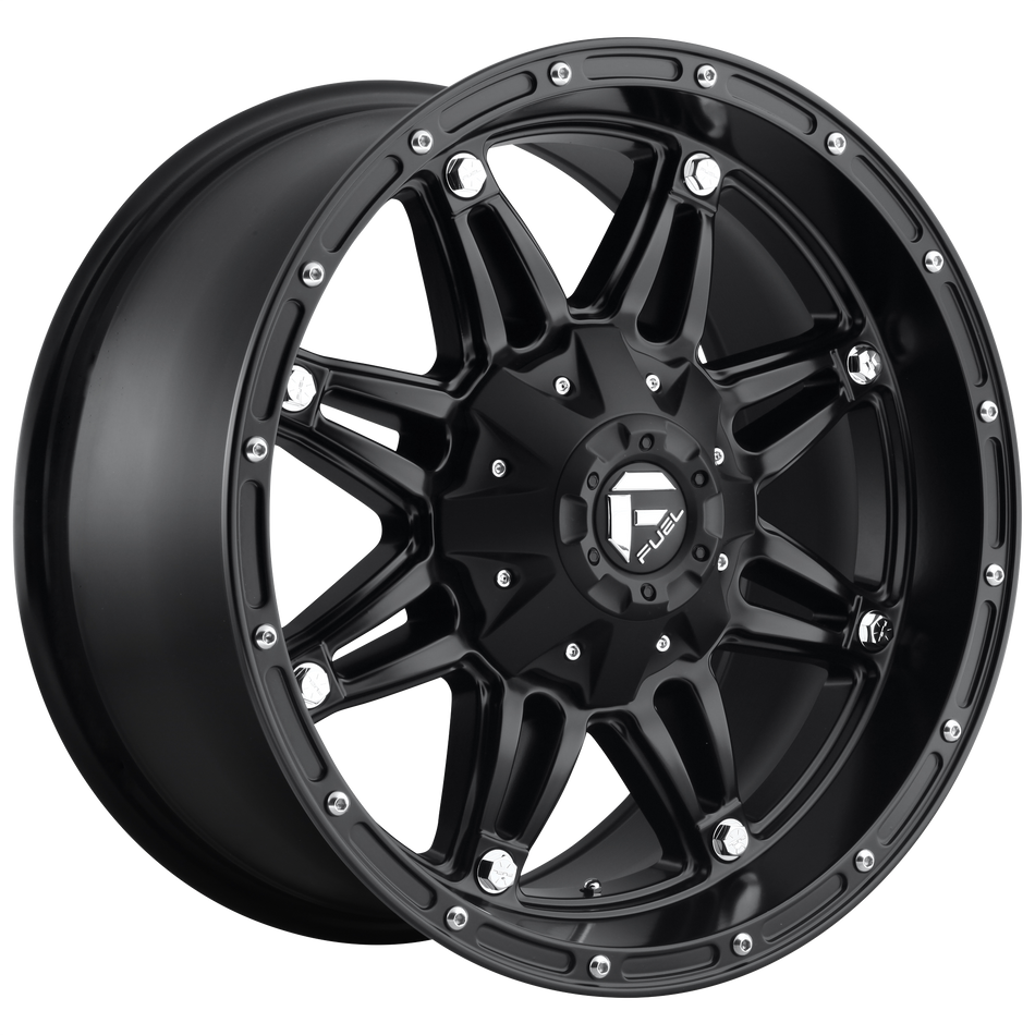 Fuel 1PC D531 HOSTAGE – 20X9 – 6X135/6X139.7 – 1 mm – MATTE BLACK