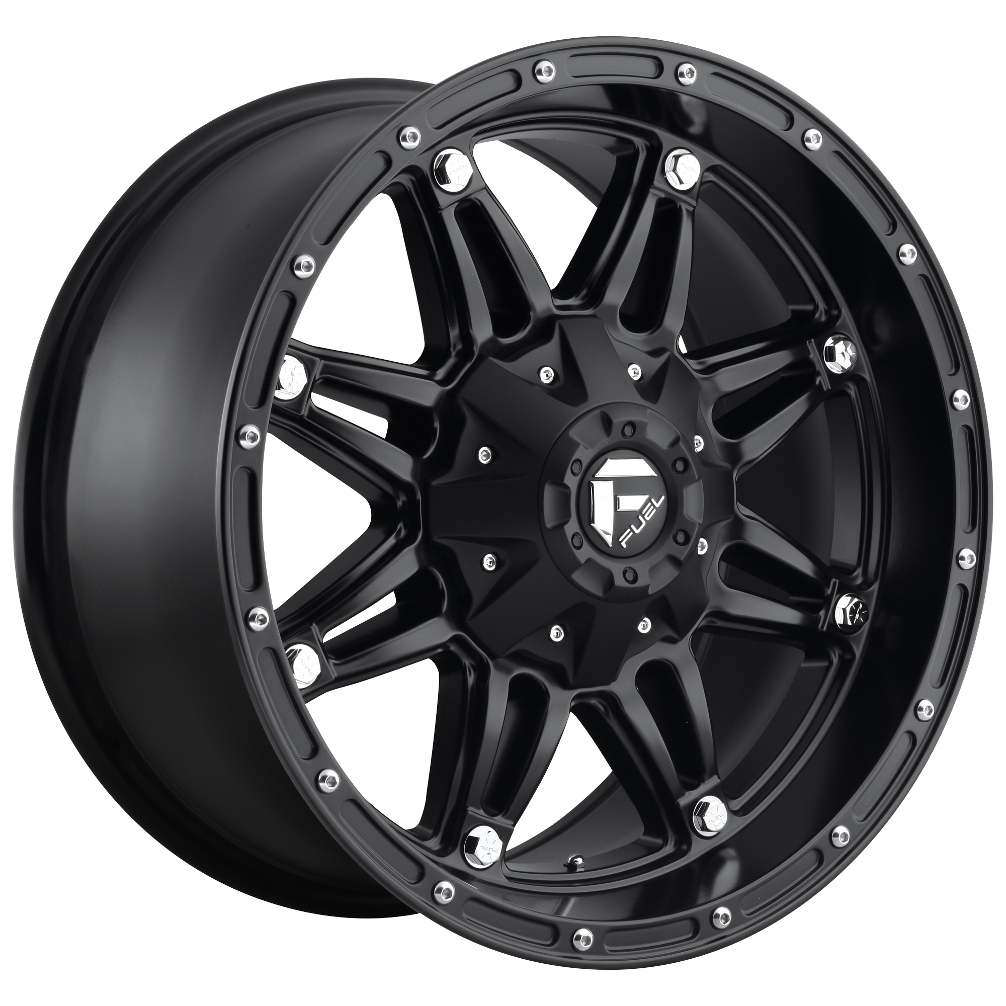 Fuel 1PC D531 HOSTAGE – 17X9 – 5X127/5X135 – -12 mm – MATTE BLACK