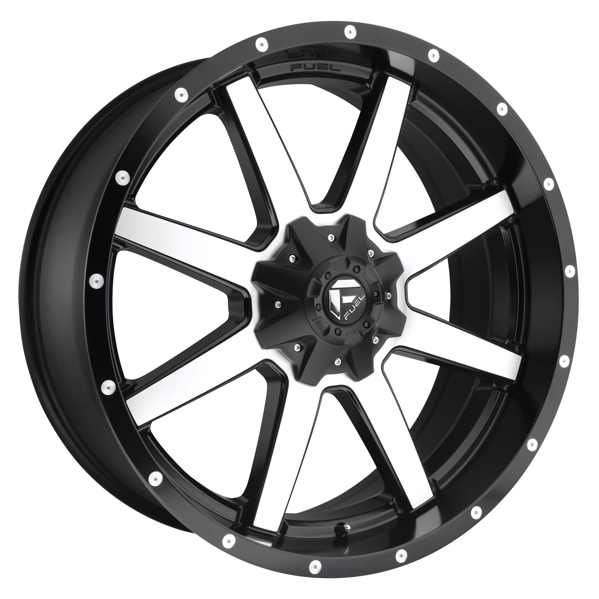 Fuel 1PC D537 MAVERICK – 17X9 – 6X135/6X139.7 – -12 mm – MATTE BLACK MACHINED
