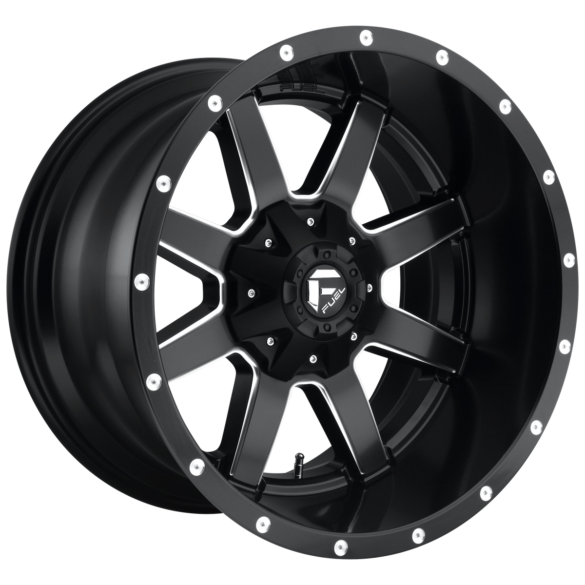 Fuel 1PC D538 MAVERICK – 20X9 – 8X170 – 20 mm – MATTE BLACK MILLED