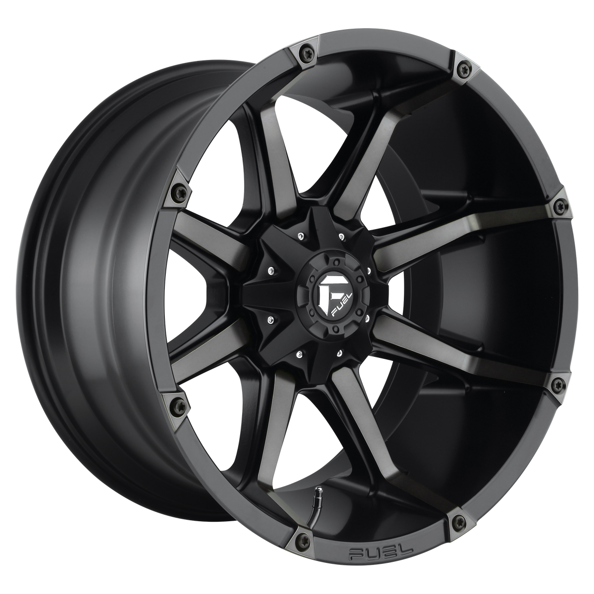 Fuel 1PC D556 COUPLER – 18X9 – 6X135/6X139.7 – 1 mm – MATTE BLACK DOUBLE DARK TINT