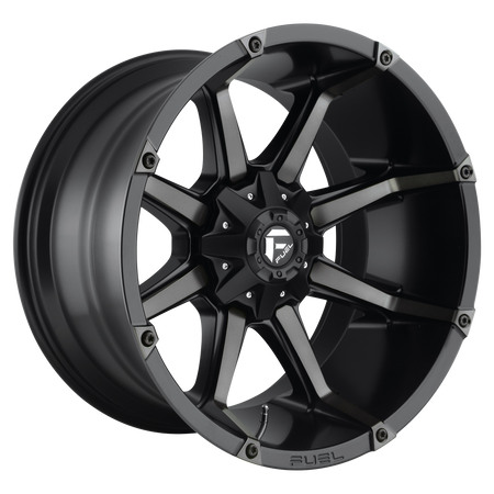 Fuel 1PC D556 COUPLER – 18X9 – 6X135/6X139.7 – 1 mm – MATTE BLACK DOUBLE DARK TINT