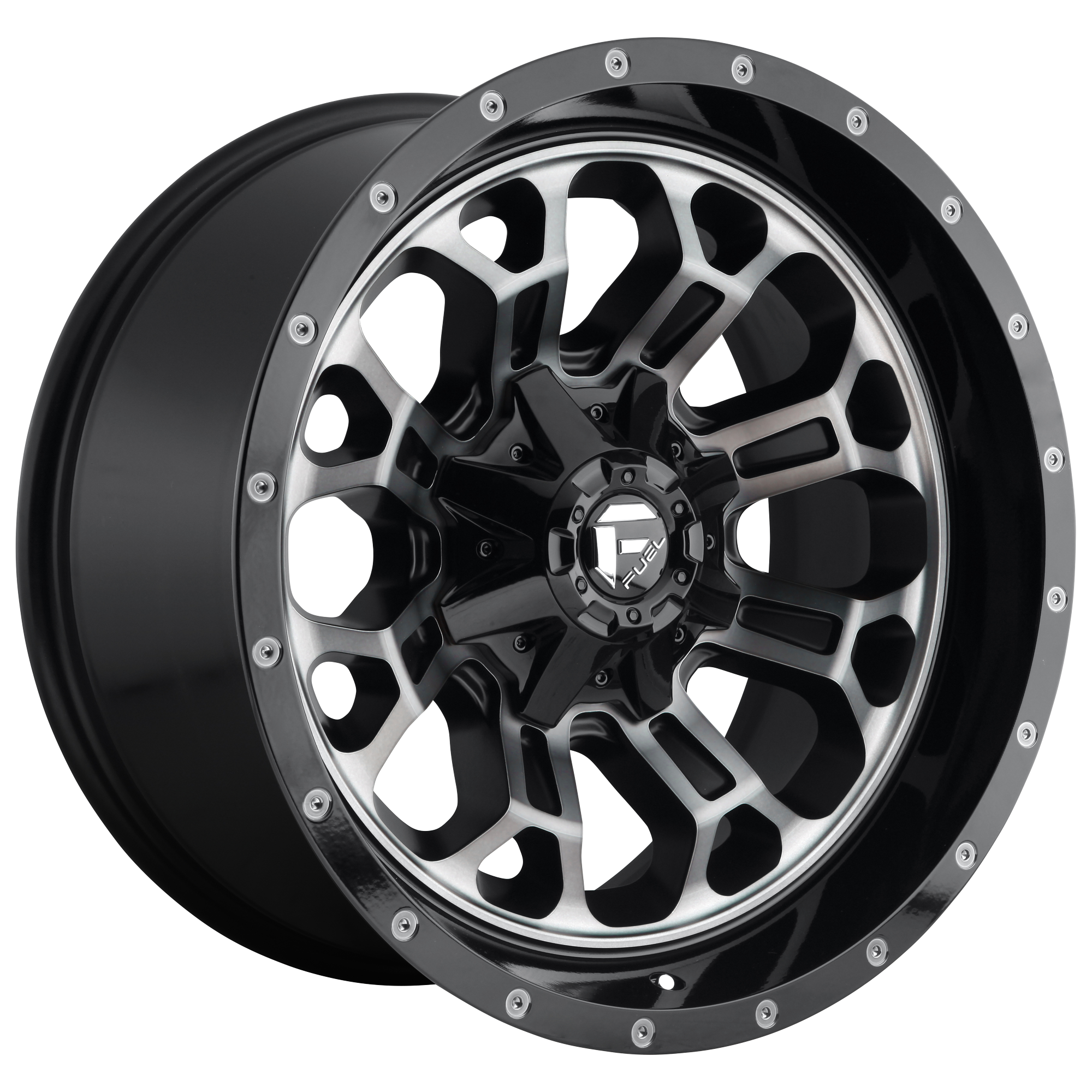 Fuel 1PC D561 CRUSH – 17X9 – 5X139.7/5X150 – 1 mm – GLOSS MACH DOUBLE DARK TINT