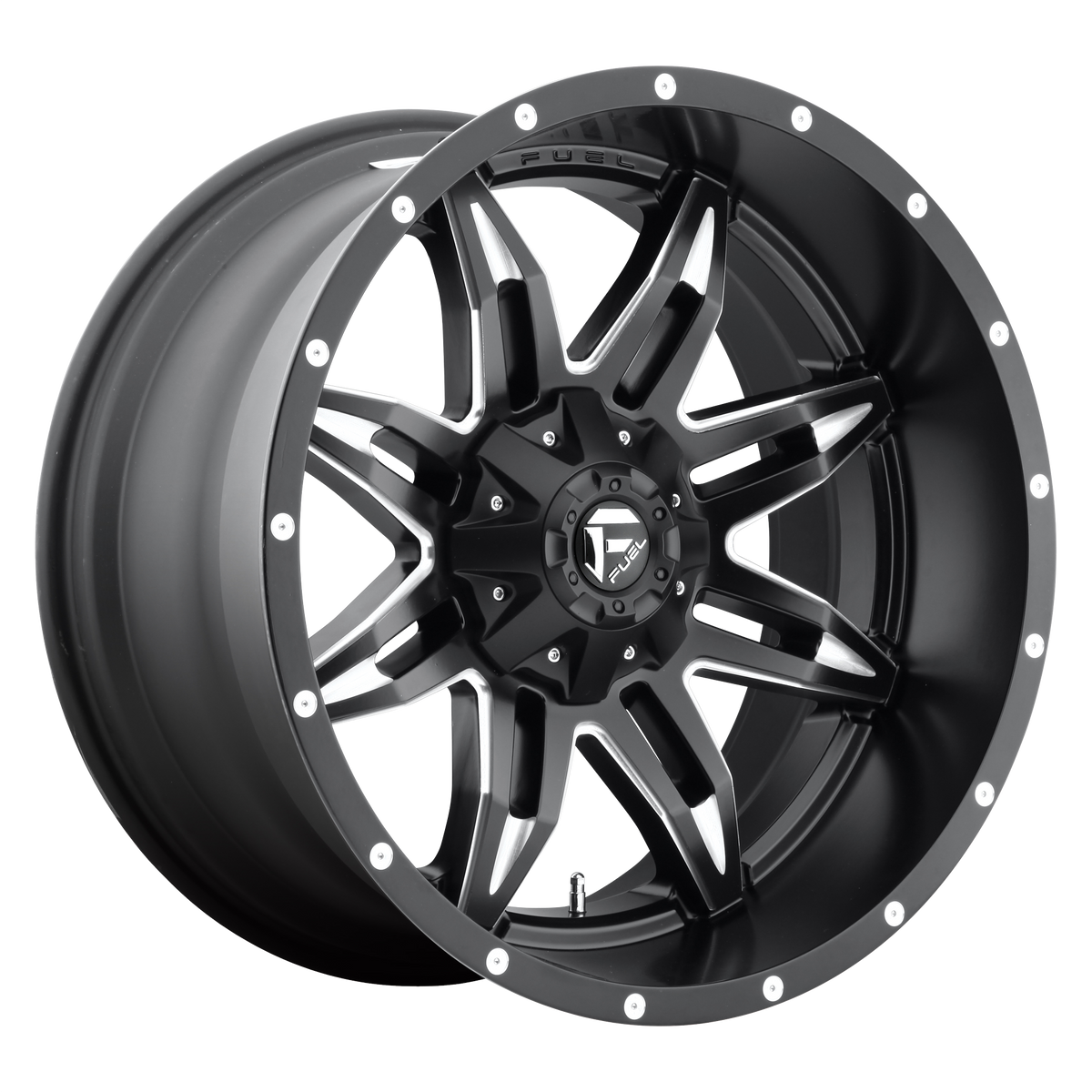Fuel 1PC D567 LETHAL – 20X9 – 6X135/6X139.7 – 20 mm – MATTE BLACK MILLED